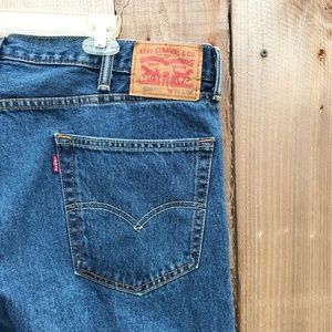 Vintage Levi's 505 Regular Fit Blue Jeans
